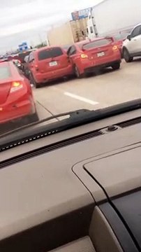 Intense Interstate Merging Fail
