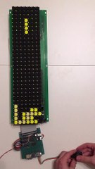 Playing Tetris on Flip-Dot Display
