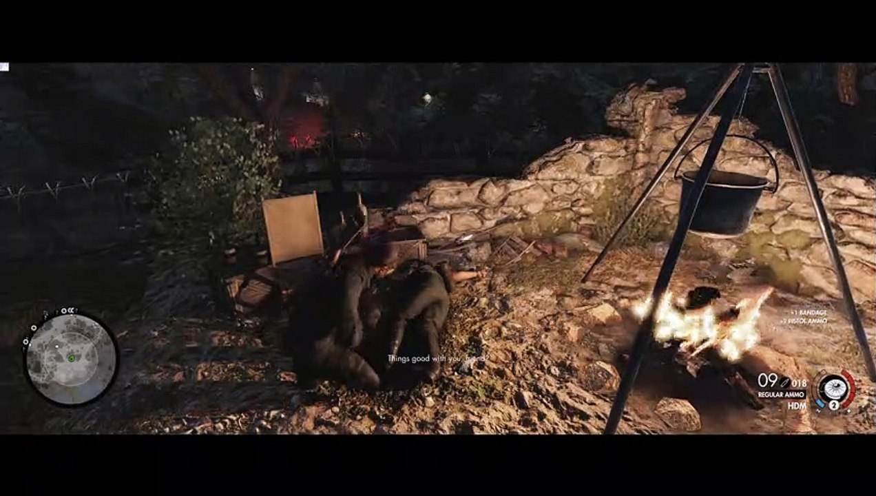 Sniper Elite 4 Lorino Dockyard - Bölüm 1