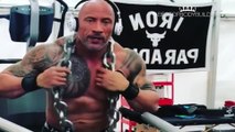 Dwayne The Rock Johnson - Workout Motivation - Training Hard In The Gym 2019