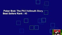 Poker Brat: The Phil Hellmuth Story  Best Sellers Rank : #5