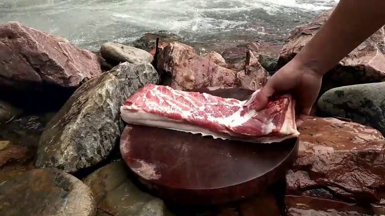 This way to make pork, I can eat three