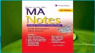 Full version  Ma Notes: Medical Assistant's Pocket Guide  For Kindle