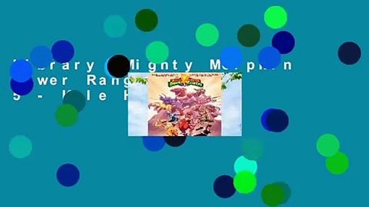 Library  Mighty Morphin Power Rangers, Vol. 5 - Kyle Higgins