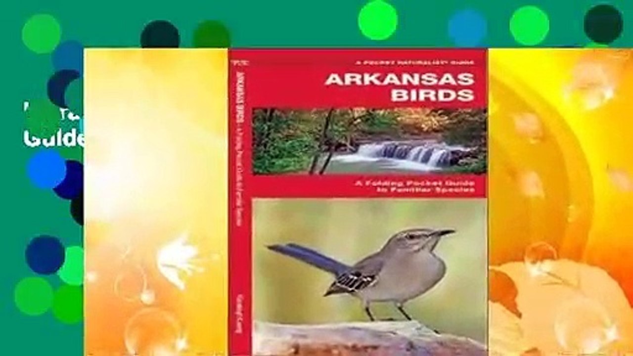 Library  Arkansas Birds: A Folding Pocket Guide to Familiar Species - James Kavanagh