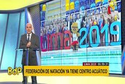 Lima 2019: inauguran moderno centro acuático para los Juegos Panamericanos