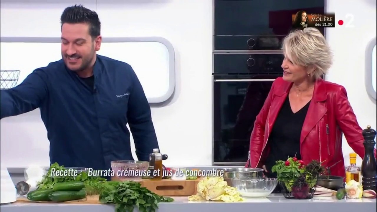 Denny Imbroisi dans l'émission "C'est au programme" le lundi 13 Mai sur France 2