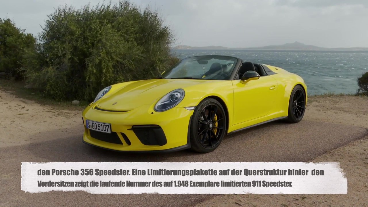 Der Porsche 911 Speedster - Das Design