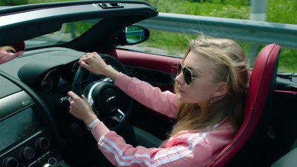 Celebrities driving Jaguar vehicles in Monaco