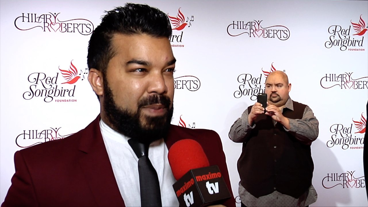 Adrian Dev Interview "The Red Songbird Foundation" Launch Red Carpet