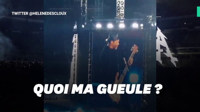 Metallica rend hommage à Johnny Hallyday au Stade de France