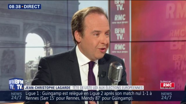 Jean-Christophe Lagarde (UDI): L'Europe est légitime là où elle nous permet de faire bien ensemble ce qu'on n'arrive pas à faire seul