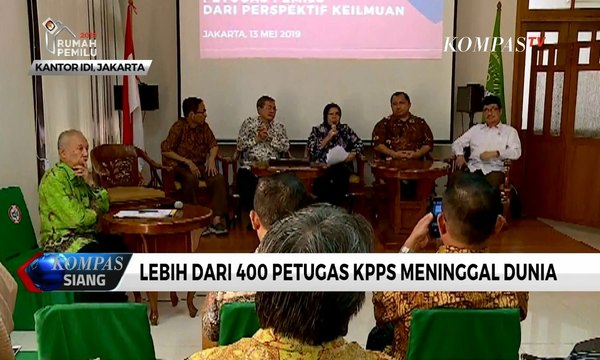 469 Petugas KPPS Meninggal, Penyebabnya Ternyata Bukan Kelelahan tapi…