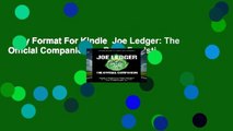 Any Format For Kindle  Joe Ledger: The Official Companion by Dana Fredsti