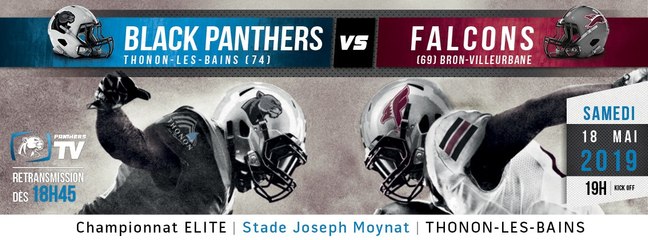 Elite 2019 - Journée 10 - Black Panthers VS Falcons