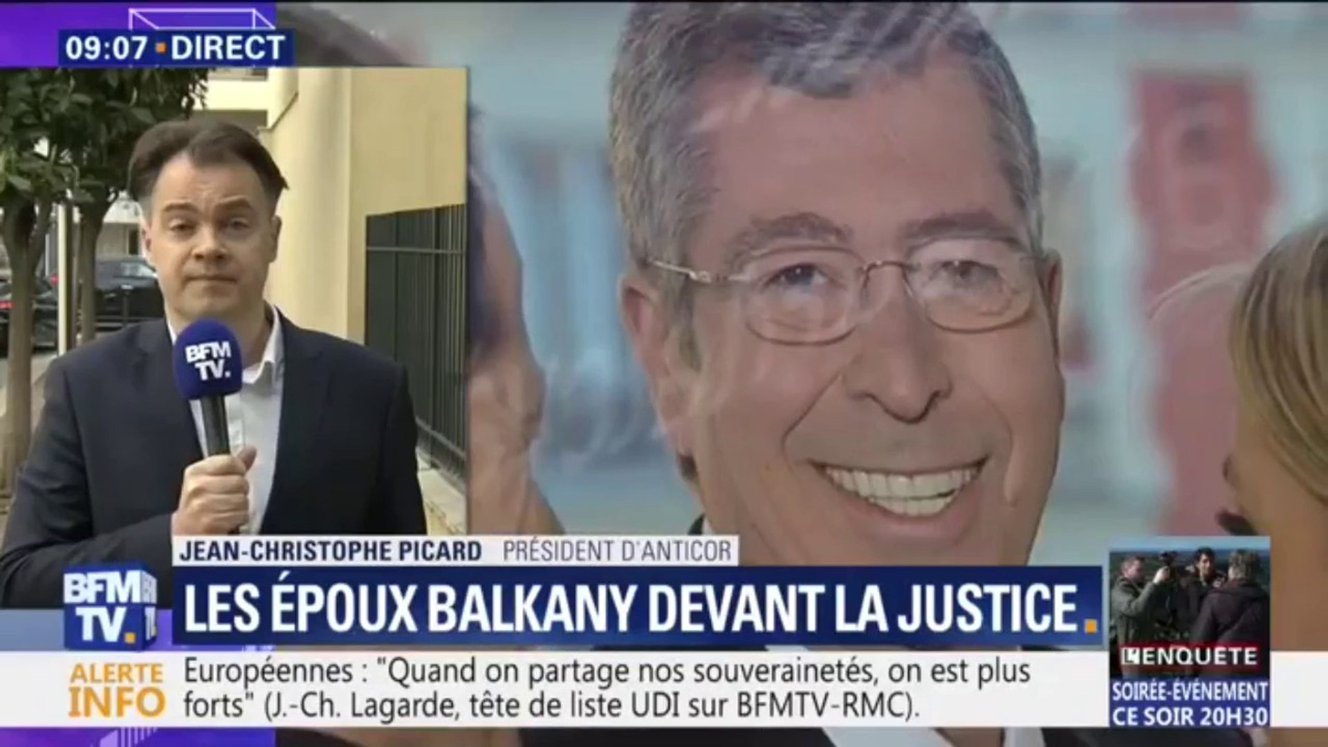 Jean-Christophe Picard, président d'Anticor sur le procès Balkany: "La  question aujourd'hui c'est d'où vient l'argent ?" - Vidéo Dailymotion