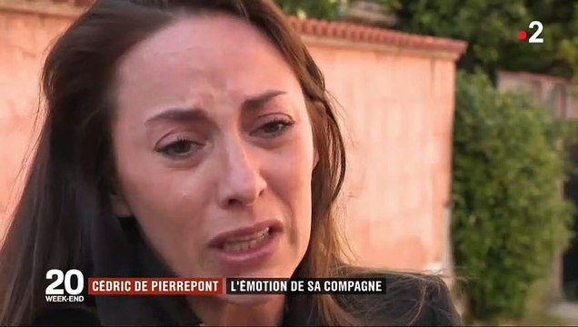 Bouleversant : En sanglots, la compagne de Cédric de Pierrepont lui rend hommage - Vidéo