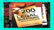 Best product  The 200 Most Frequently Asked Legal Questions for Educators - Nathan L. Essex