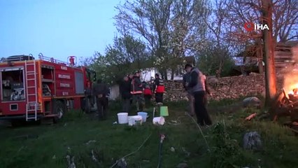 Çorum'da 8 ev, 1 ahır, 1 ambar kül oldu