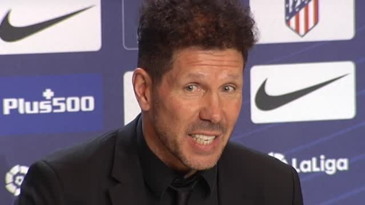Simeone sobre Griezmann: "El club ha trabajado para que siga y él siempre nos ha mostrado que quiere estar"
