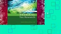 Library  Federal Tax Research - Roby Sawyers