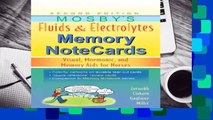 Full version  Mosby s Fluids   Electrolytes Memory NoteCards: Visual, Mnemonic, and Memory Aids