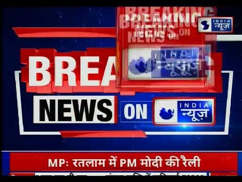 Close shave for actor Sunny Deol while campaigning सनी देओल की गाडी का टायर फटा