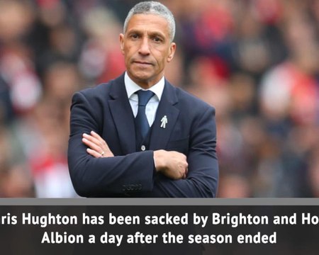 Brighton sack manager Chris Hughton