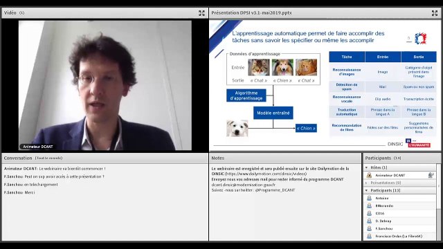 Webinaire DCANT #21 - L'intelligence artificielle