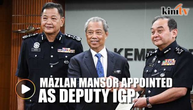 Mazlan Mansor appointed as new deputy IGP