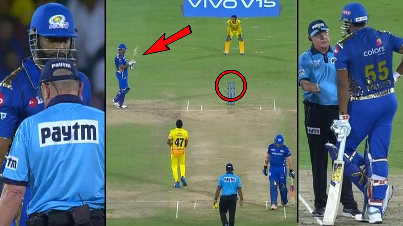 IPL 2019 Final : Kieron Pollard Fined 25% Of Ma...