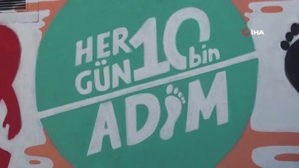 Sağlık İçin 'Her Gün 10 Bin Adım' Trafoda