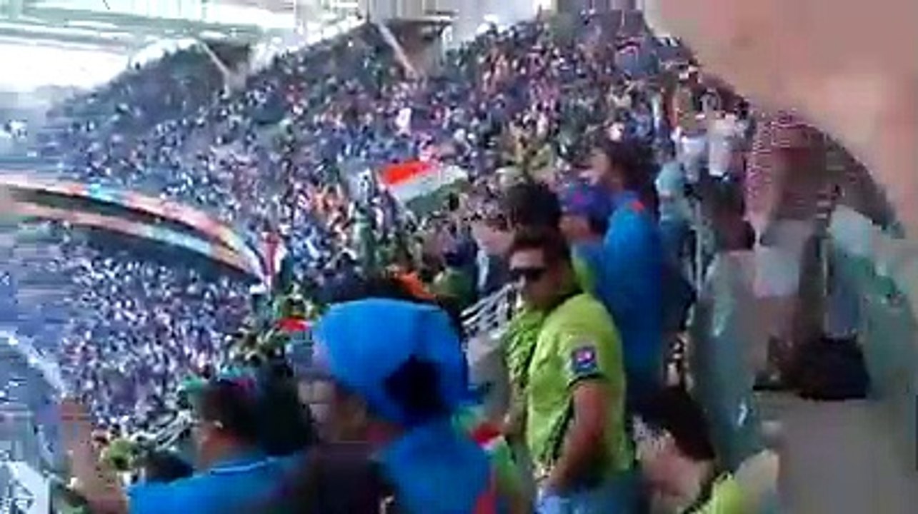 Indian national Anthem on Cricket ground