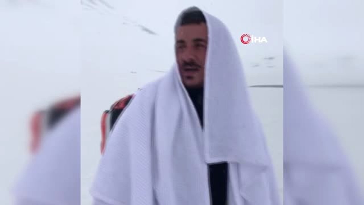 Kaçkar Dağları'ndaki Yaralı Dağcı Böyle Kurtarıldı