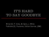 Paul Anka & Celine Dion - It's Hard To Say Goodbyes (ENI