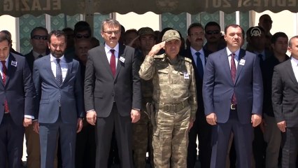 Şehit asker için tören - ELAZIĞ