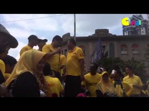 【BERSIH 4.0 现场直击】3PM：国企十合Sogo阿兹敏演讲