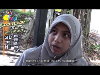 【佳礼视频】Dangerous, Dirty, Difficult——3D工作，你愿意做吗？