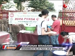 Indahnya Kerukunan Beragama, Buka Puasa Gratis di Wihara