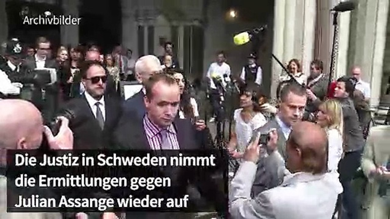 Schwedische Justiz ermittelt wieder gegen Assange