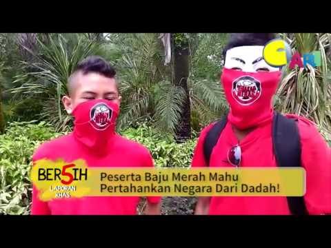 【CARI BERSIH】VoxpopRedShirt Malay