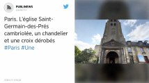 Paris. L’église Saint-Germain-des-Prés cambriolée, un chandelier et une croix dérobés