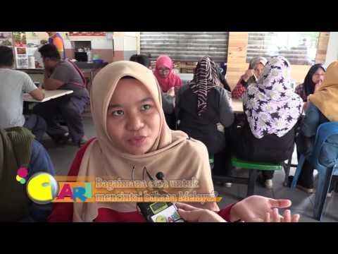 【CARI Video】 Edisi cinta bahasa Betul ke orang melayu sekarang tak minat cakap melayu