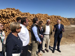 Mañueco defiende un Plan Forestal -. Firma: JMS .-