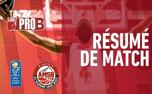 PRO B : Evreux vs Aix-Maurienne (J32)