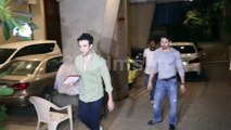 Bollywood Actor Tiger Shroff Spotted at Punit Malhotra House