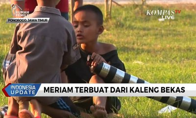Ngabuburit Seru di Ponorogo dengan Bermain Meriam