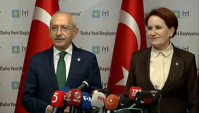 Meral Akşener - Kemal Kılıçdaroğlu / Ortak Basın Açıklaması / 13 Mayıs 2019