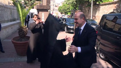 Süleyman Soylu'dan taziye ziyareti - İSTANBUL