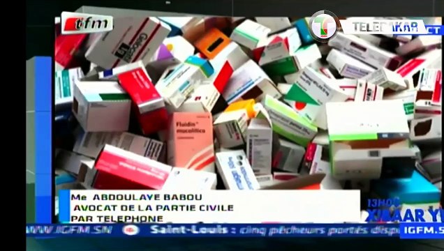 Xibaar yi de la Tfm du lundi 13 mai 2019 : Affaire de faux médicaments à Touba Bélel
